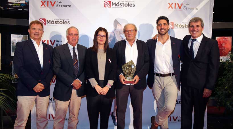 El XV del León, premiado en la XIV Gala del Deporte de Móstoles