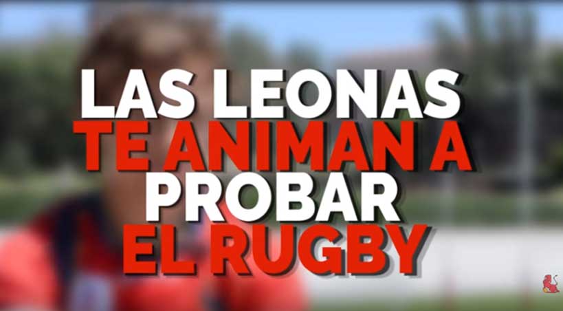 Las Leonas animan a las niñas a probar el rugby