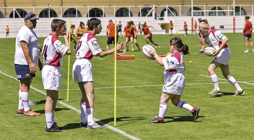El rugby, pionero en el CESA inclusivo