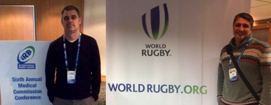 La FER en la conferencia médica mundial de la World Rugby