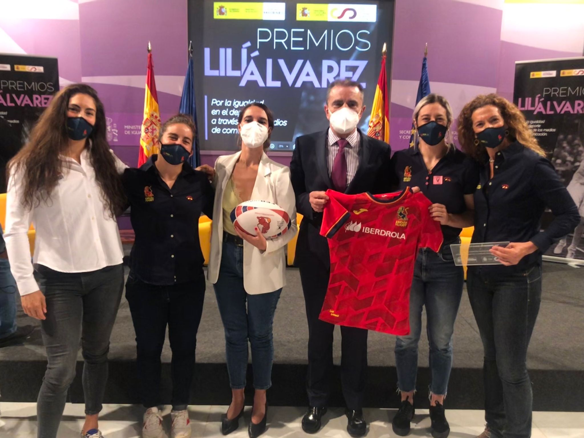 Las Leonas, reconocidas en la lV edición de los Premios Lilí Álvarez