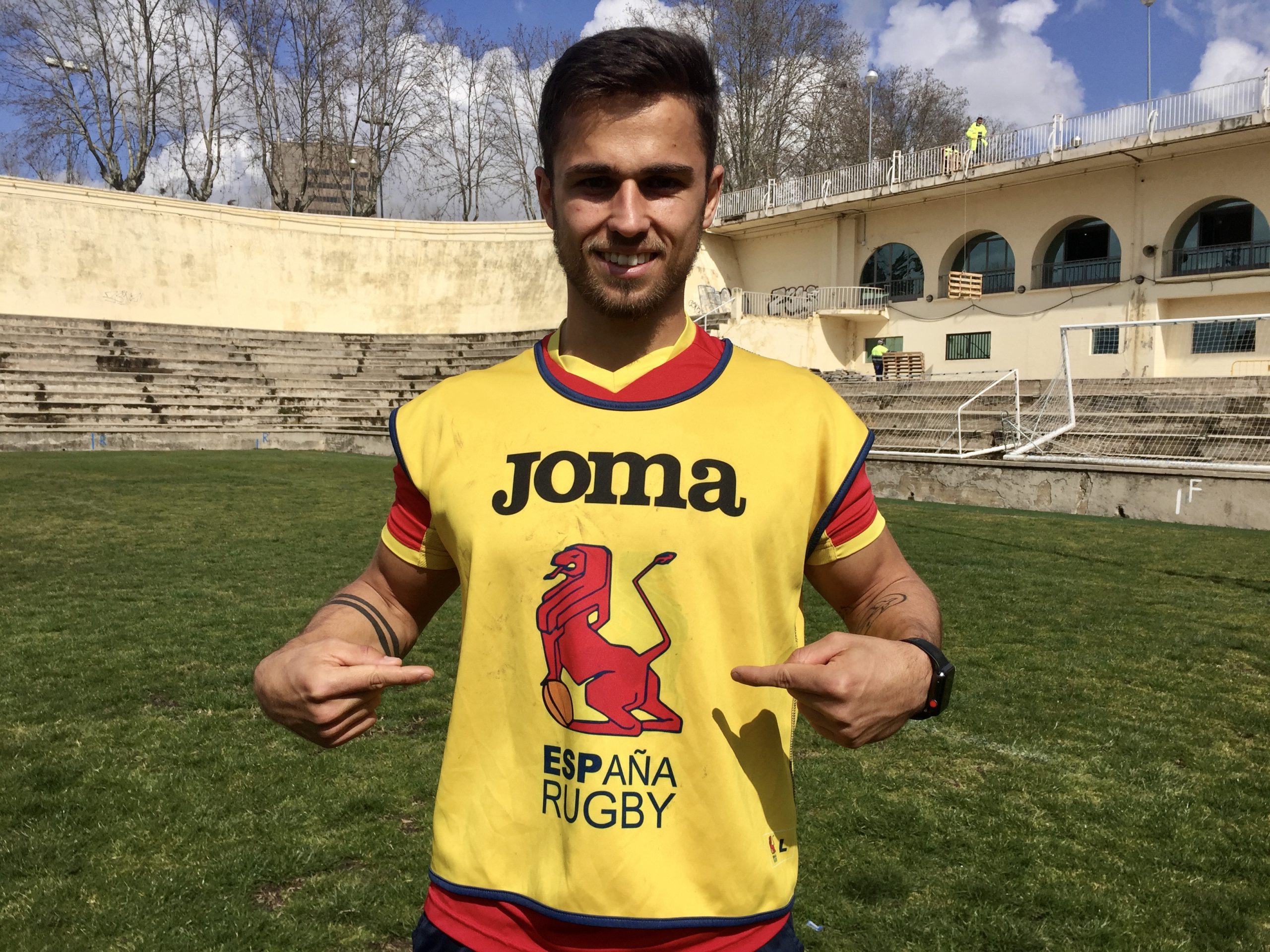 Tomy Munilla: “¿Presión? Jugamos en casa y venimos de ganar a Rumanía”