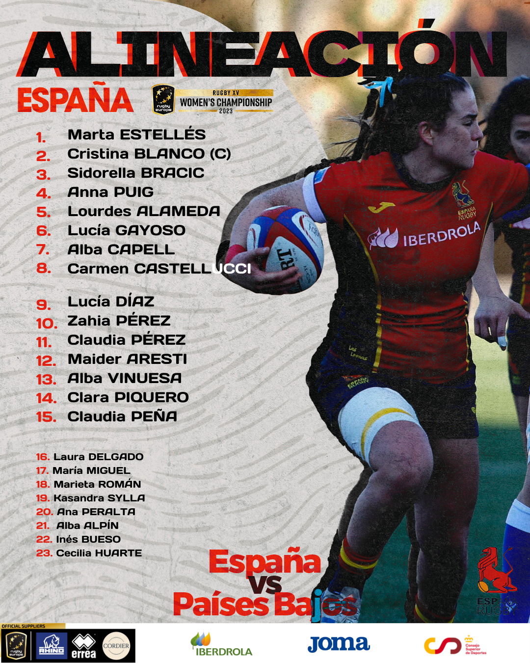Alineación de Las Leonas | El “carácter” de España para iniciar el camino hacia su décimo Campeonato de Europa