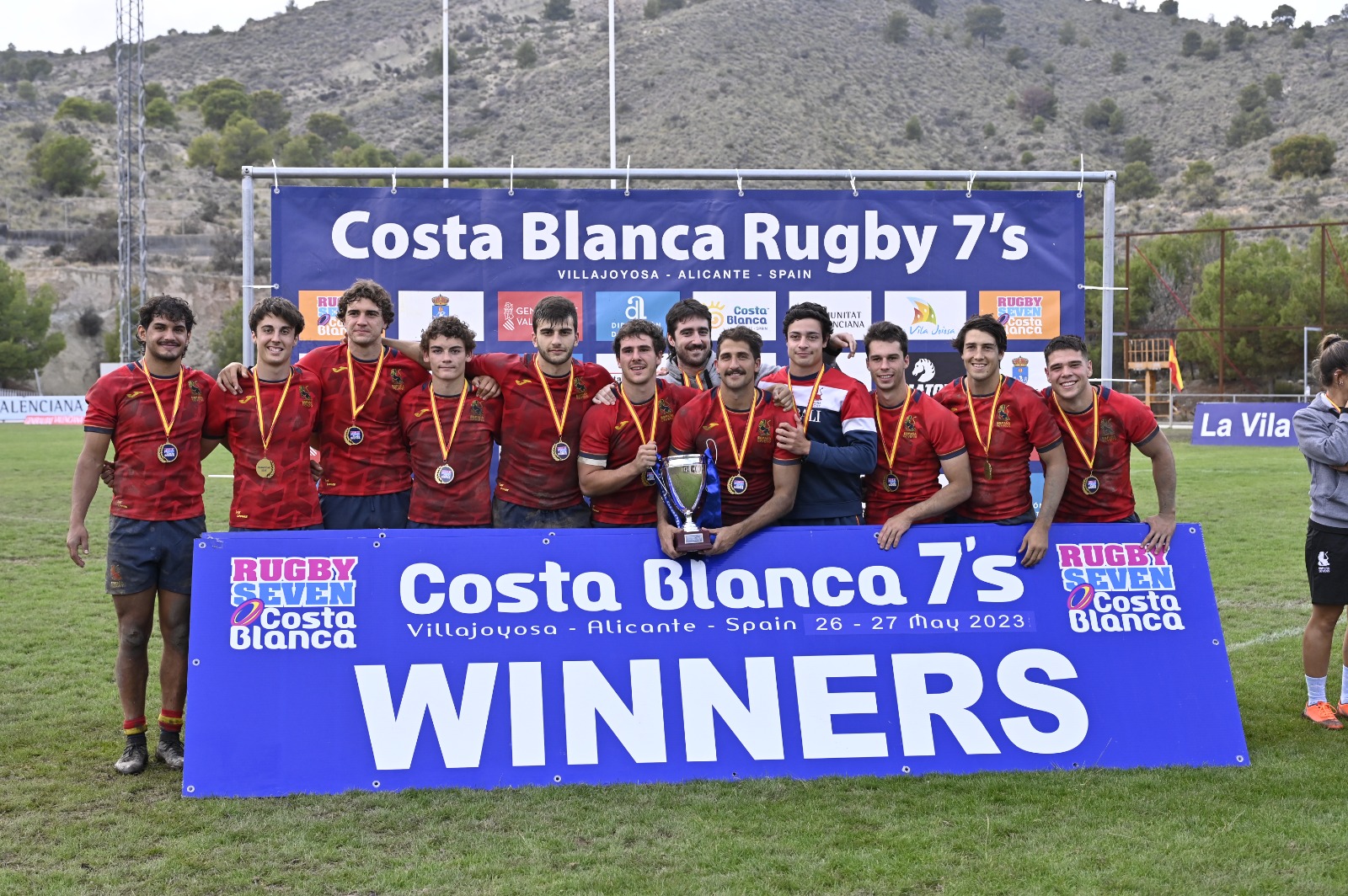 La Selección masculina gana el torneo más antiguo de rugby 7 de España, el Costa Blanca Rugby Seven’s