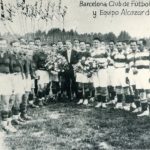 Imagen previa a la primera final del Campeonato de España entre el Barcelona y la Academia de Infantería de Toledo.