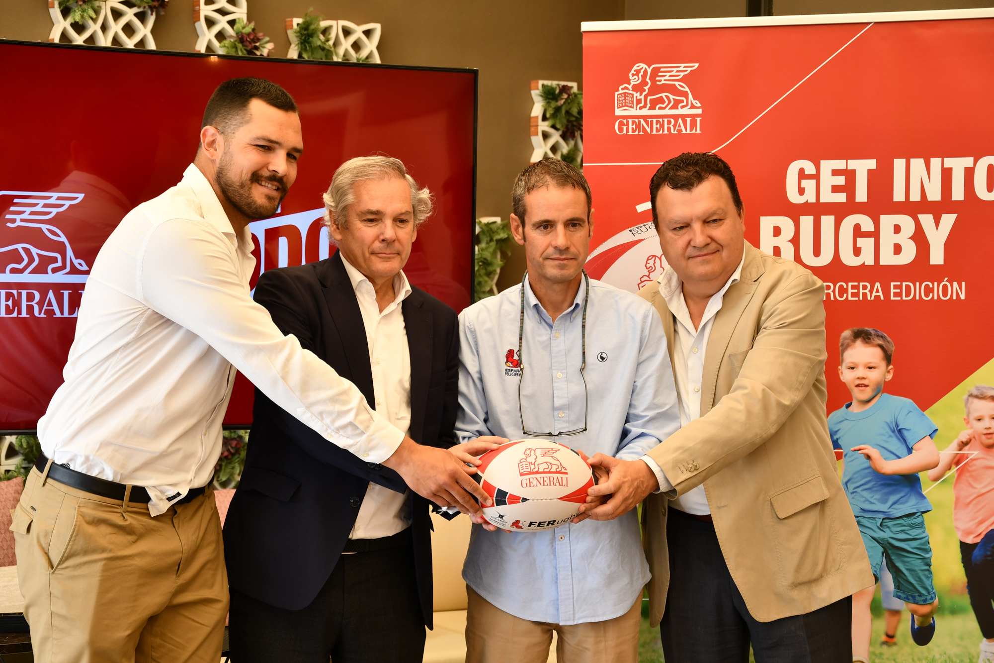 Generali y la Federación Española de Rugby llevarán el rugby a más de 800 colegios