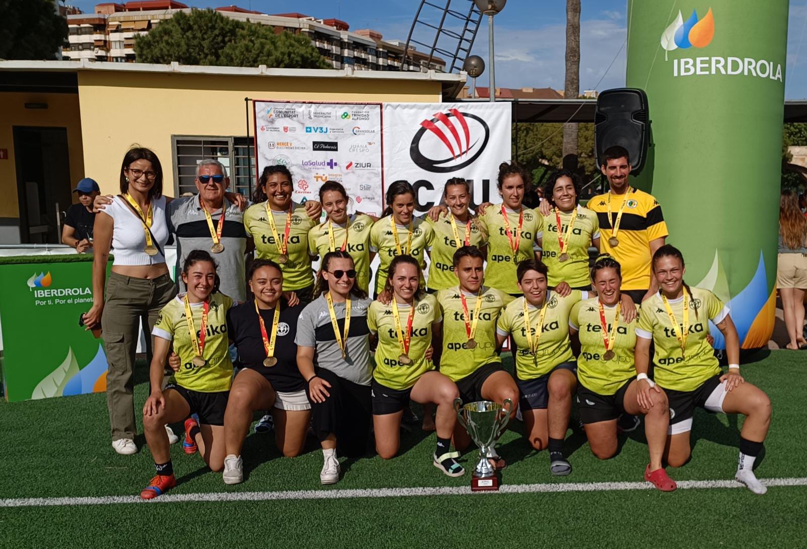 Rugby Turia gana el Torneo Apertura 7s Femenino