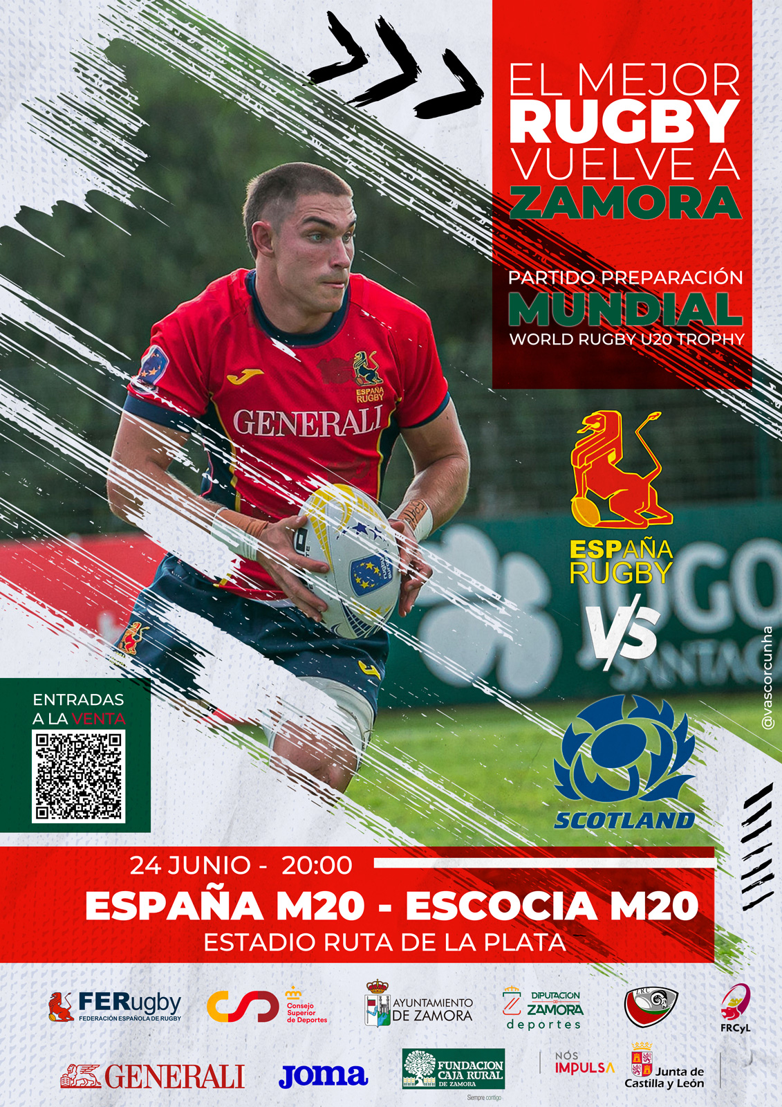 El camino de España M20 en el Mundial U20 Trophy