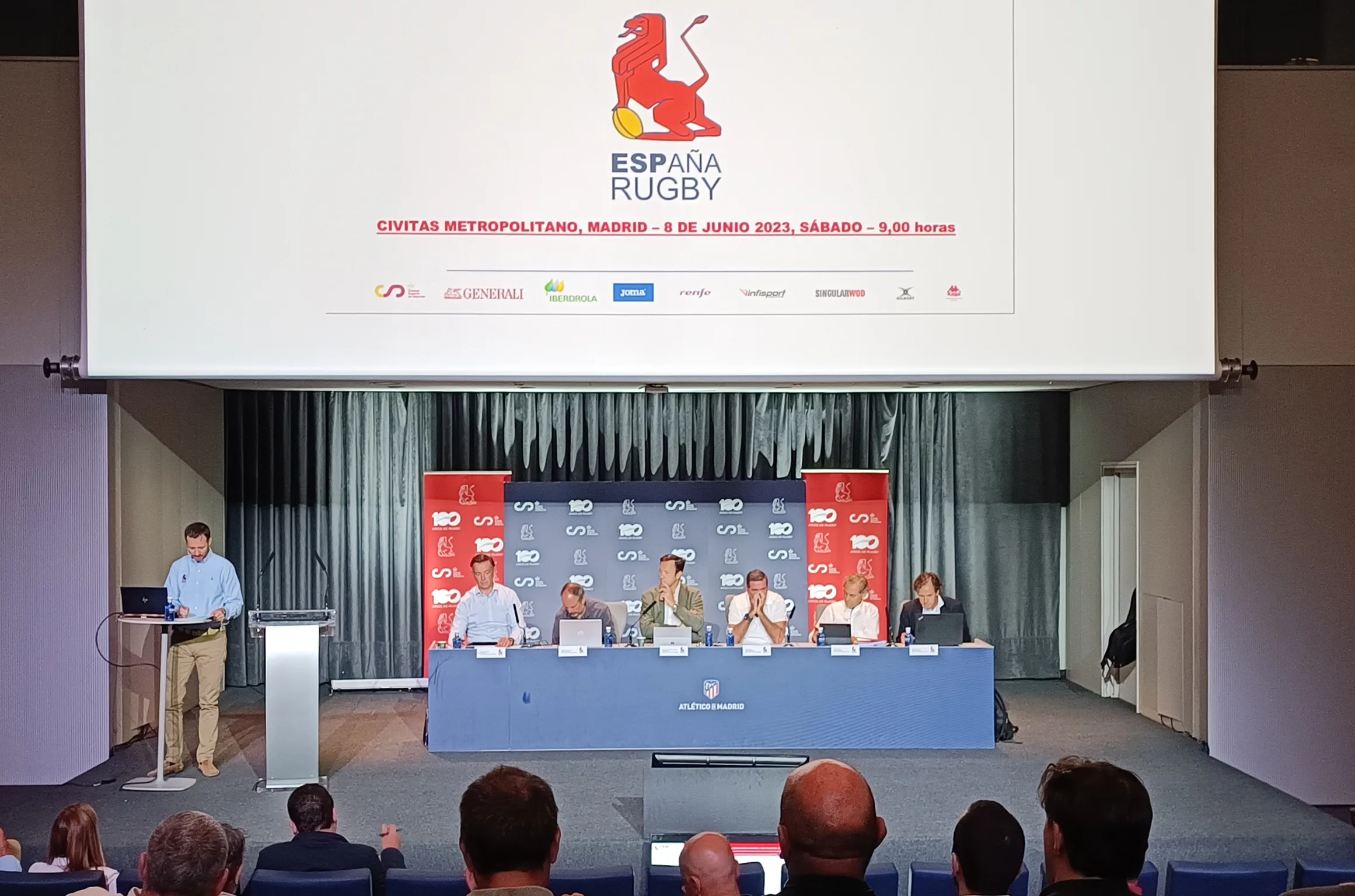 <strong>La Asamblea General refrenda la actividad de la Real Federación Española de Rugby </strong>