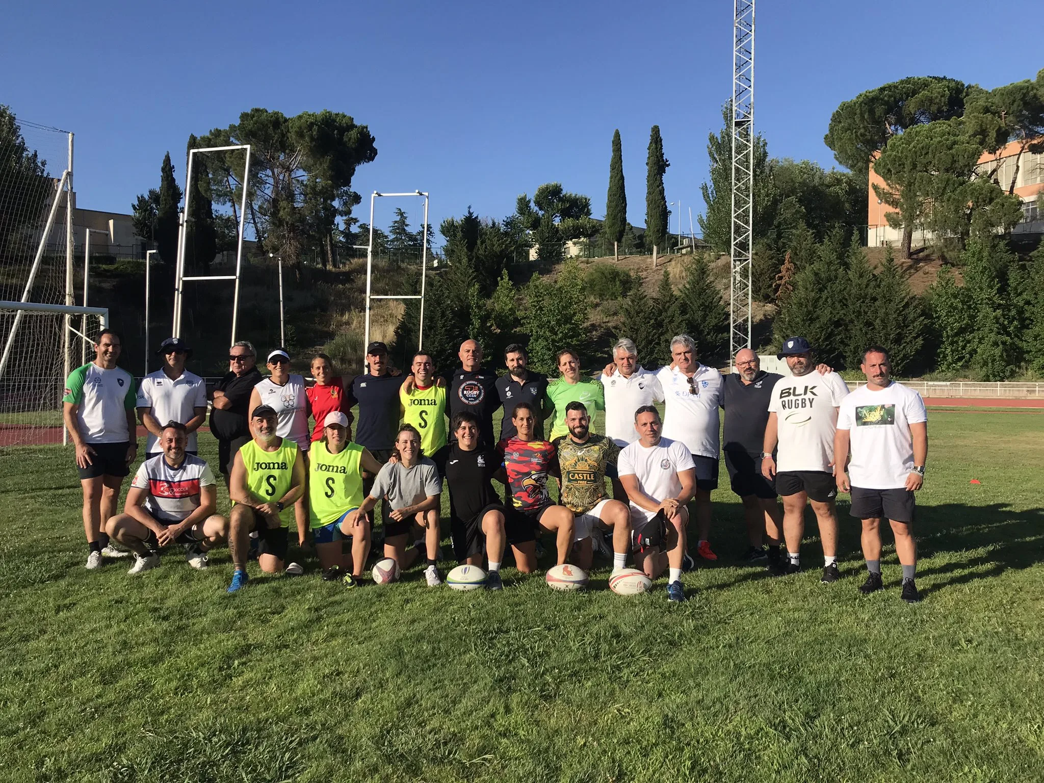 Los 200 alumnos que aumentan el nivel de formación de rugby en España