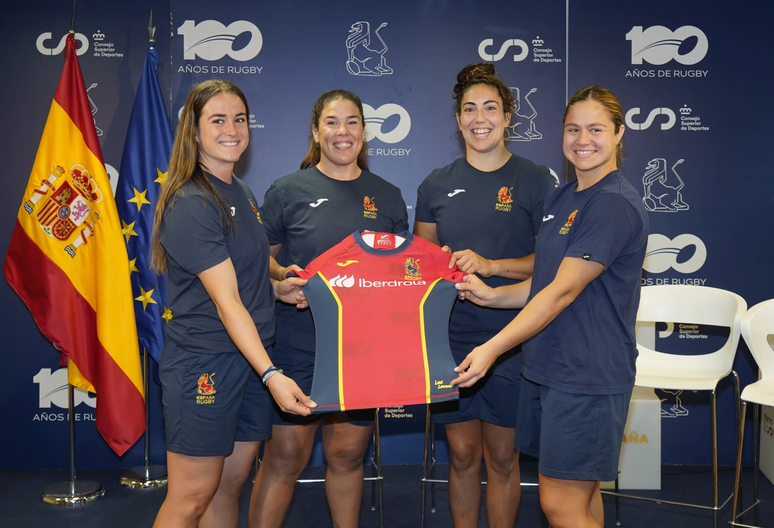 Despedida de Las Leonas en el CSD antes de la clasificación mundialista