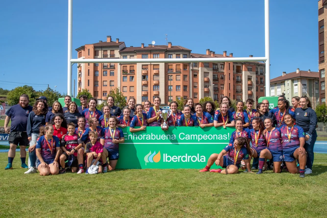 Silicius Rugby Majadahonda consigue su tercera Supercopa Iberdrola consecutiva