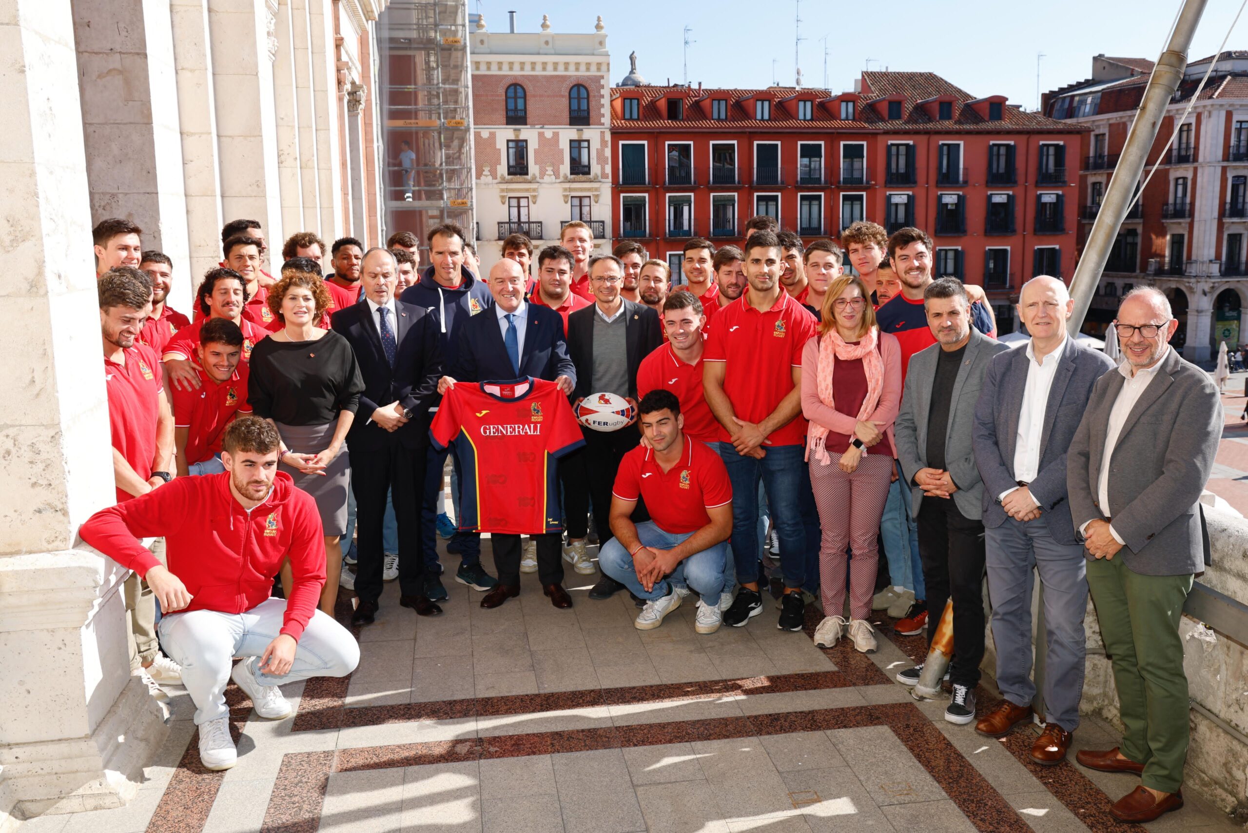 Valladolid recibe oficialmente a Los Leones y llena de ilusión el encuentro ante Fiyi