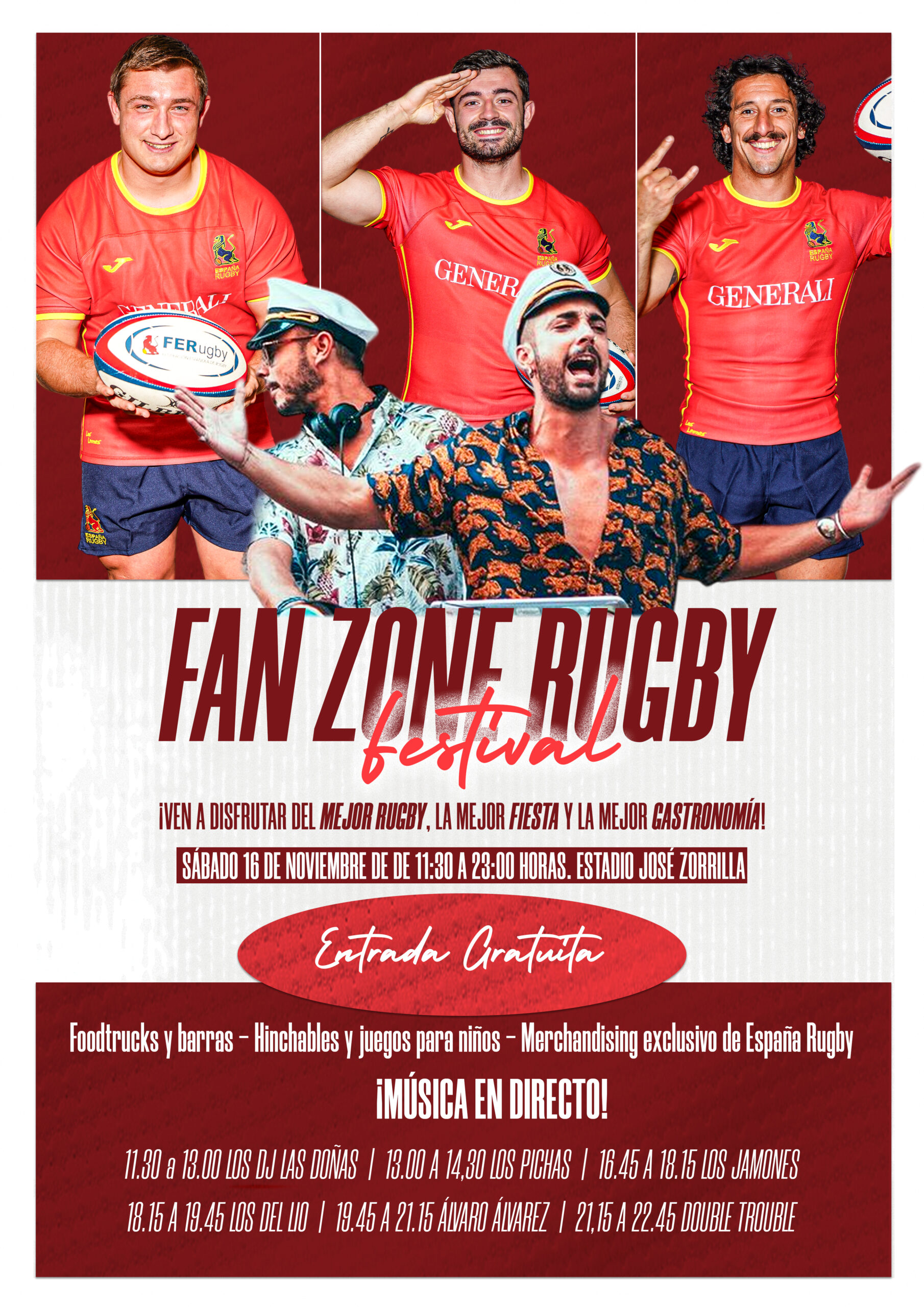 Fan Zone Rugby Fest: espectáculo dentro y fuera del campo en el España – Fiyi