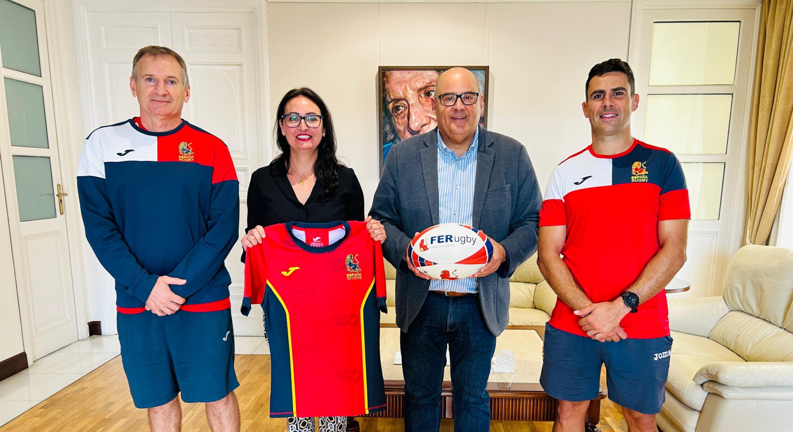 Presentado en Vélez el Torneo de rugby 7s que reunirá a España, Irlanda y Alemania