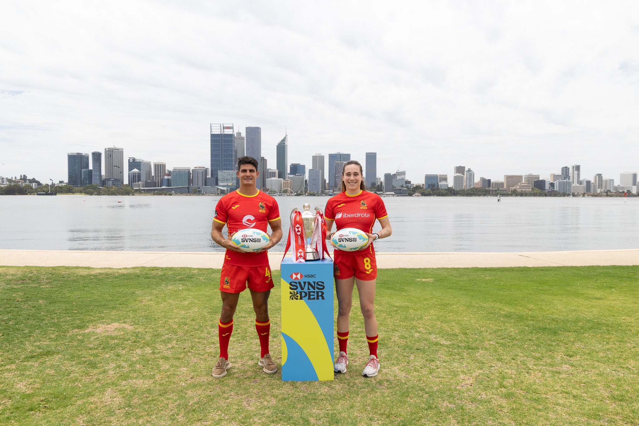 Día 1 de Leonas7s y Leones7s en Perth