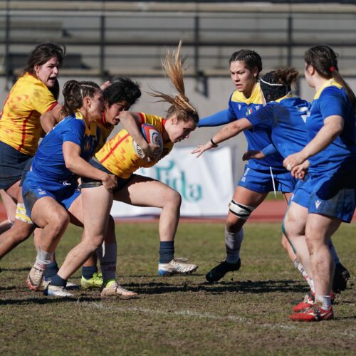 Iberians Majadahonda muestra su potencial pese a caer 0-22 ante Zebre Parma