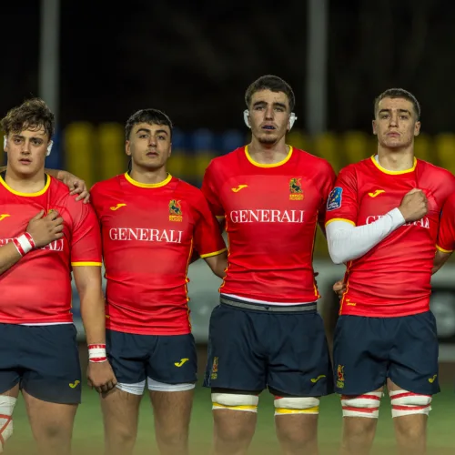Primera concentración de Sergi Guerrero al mando de Los Leones M18