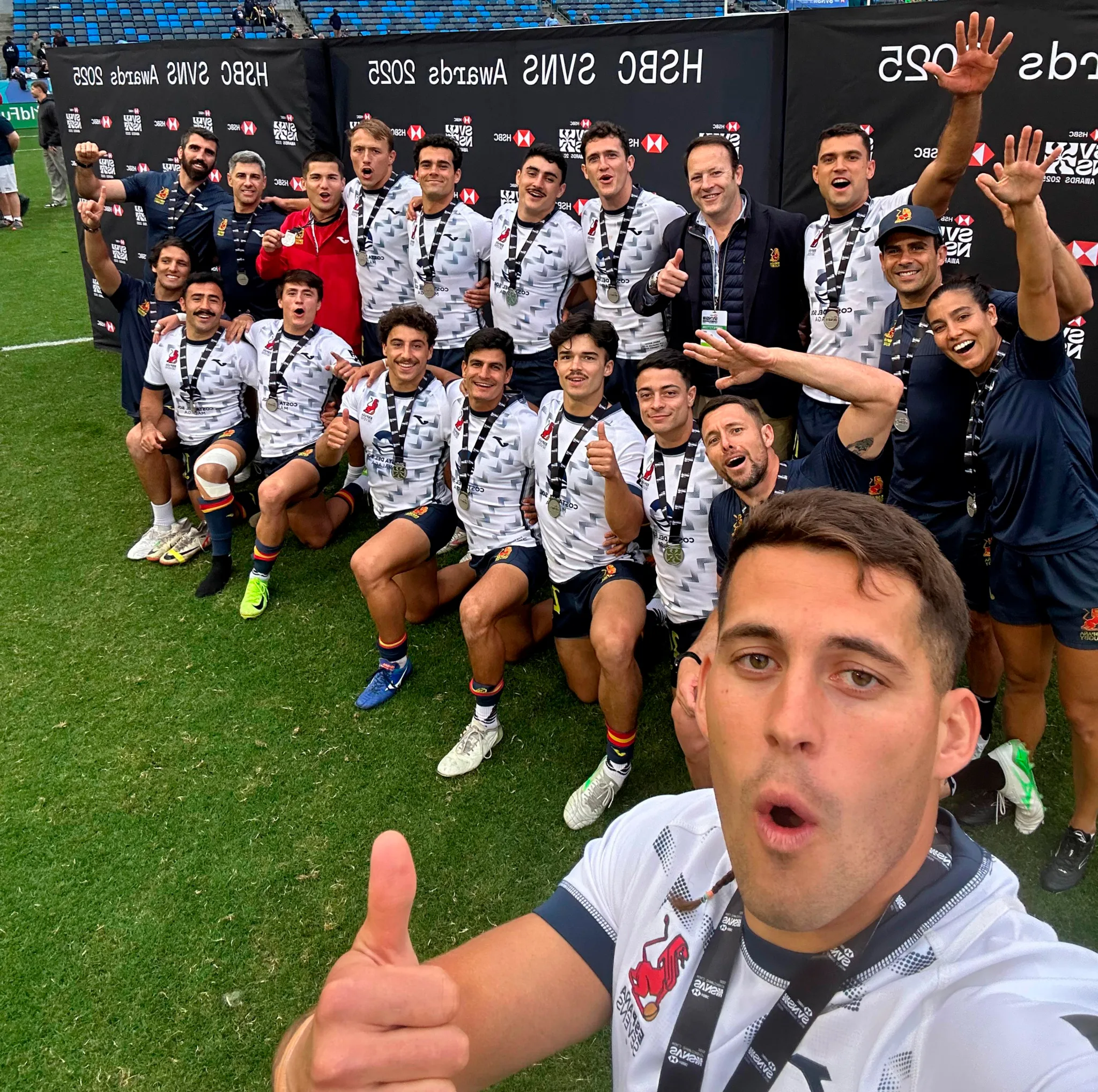 España, plata en el Campeonato del Mundo de las HSBC SVNS masculinas