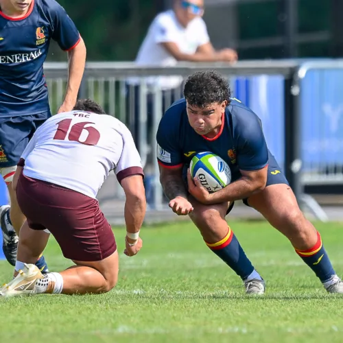 España cae ante Georgia (43-12) y luchará por la undécima posición del Mundial M20