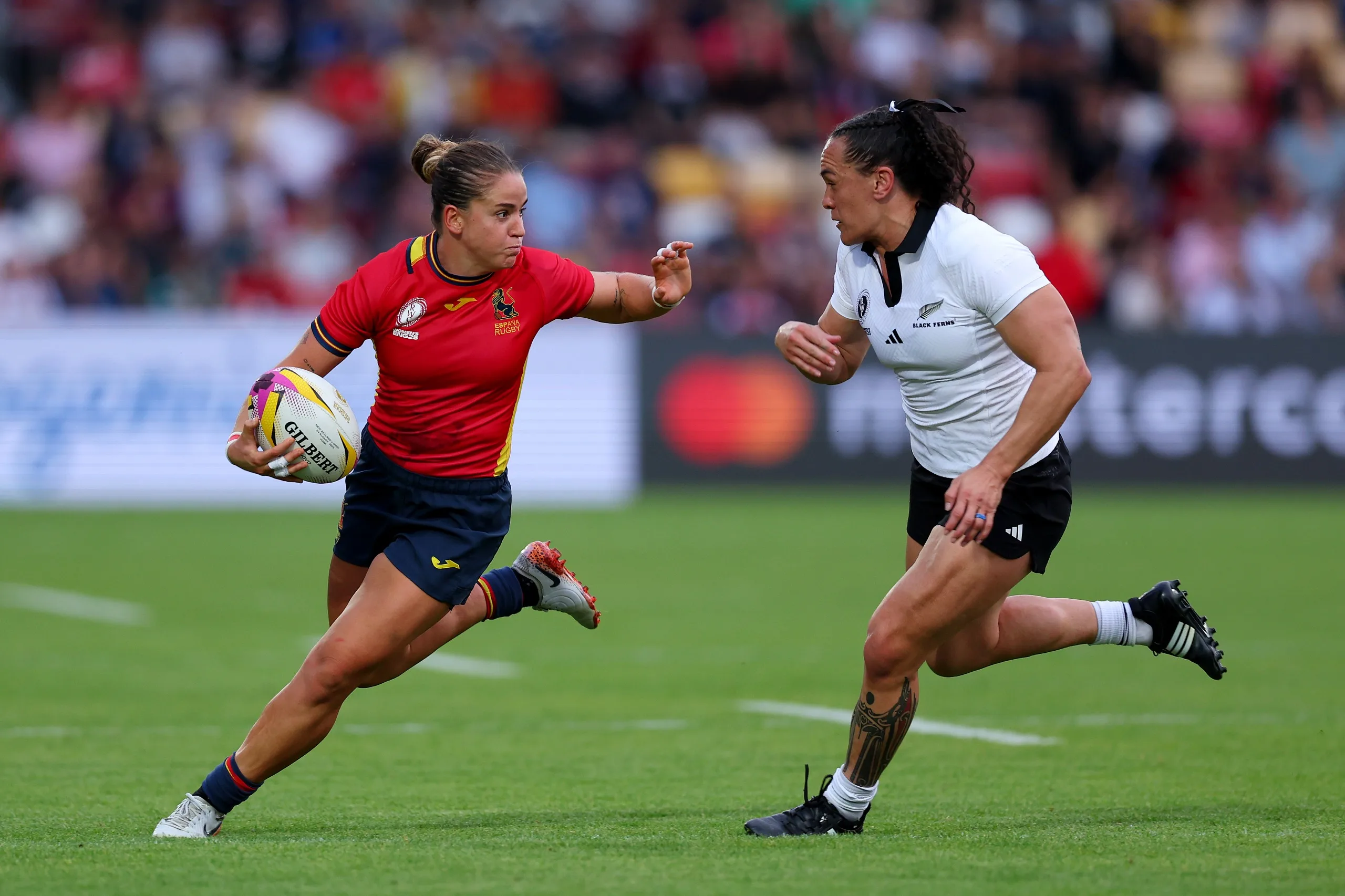 España cae con honor ante Nueva Zelanda en su estreno mundialista (54-8)