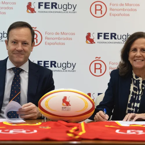 El Foro de Marcas Renombradas Españolas y la Real Federación Española de Rugby se alían en favor de la Marca España