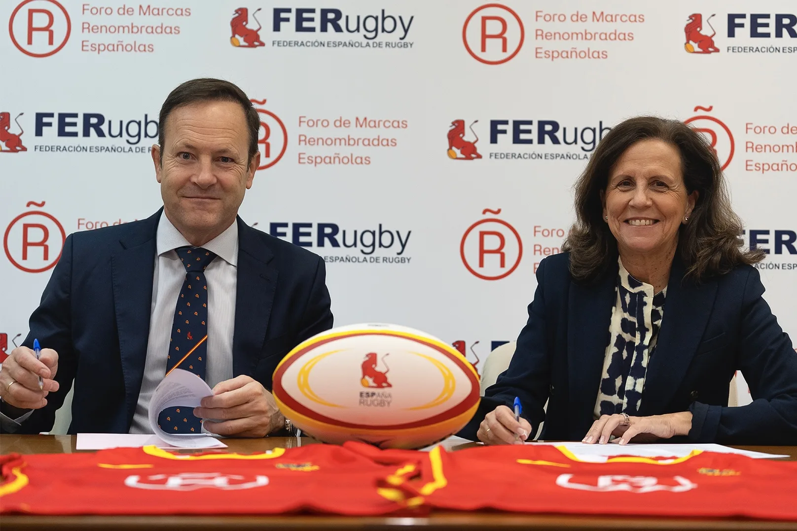 El Foro de Marcas Renombradas Españolas y la Real Federación Española de Rugby se alían en favor de la Marca España
