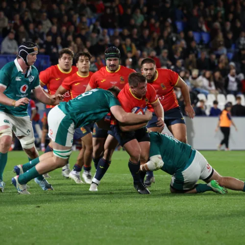 España cae ante Irlanda A (24-61) pero deja buenas sensaciones en un Butarque vestido de gala