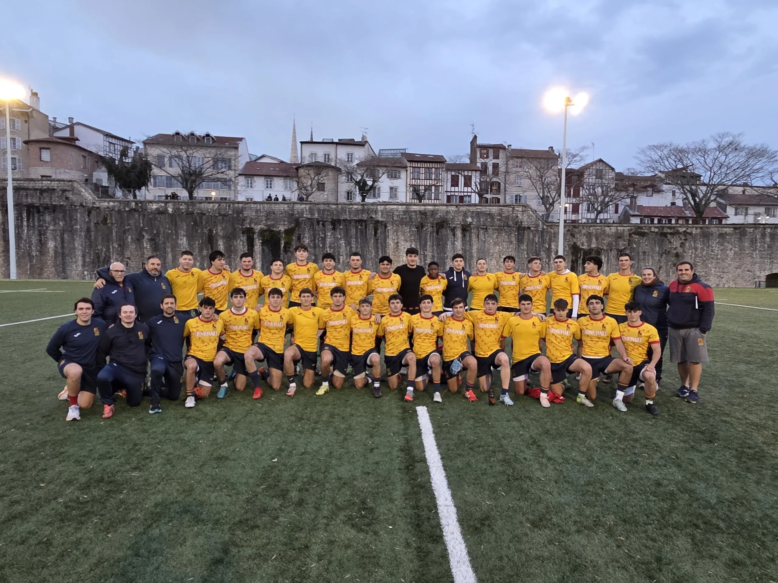 La Selección Española M18 vence por 52-17 ante Australian Raptors en Bayona