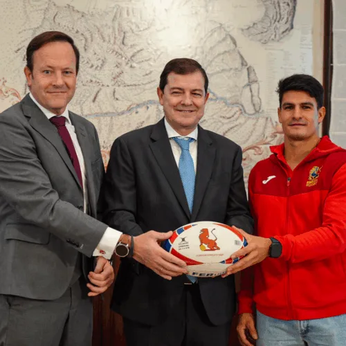 La Real Federación Española de Rugby y la Junta de Castilla y León firman un acuerdo para la celebración en la Comunidad de las finales del Circuito Mundial de Rugby 7