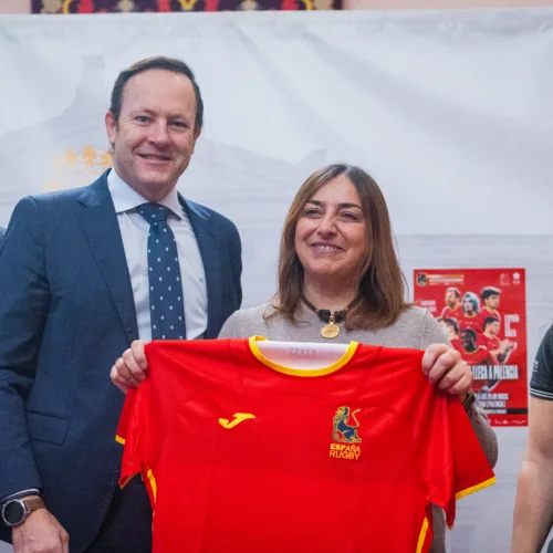 Palencia se viste de rugby: presentado el choque entre España y Suiza en La Balastera