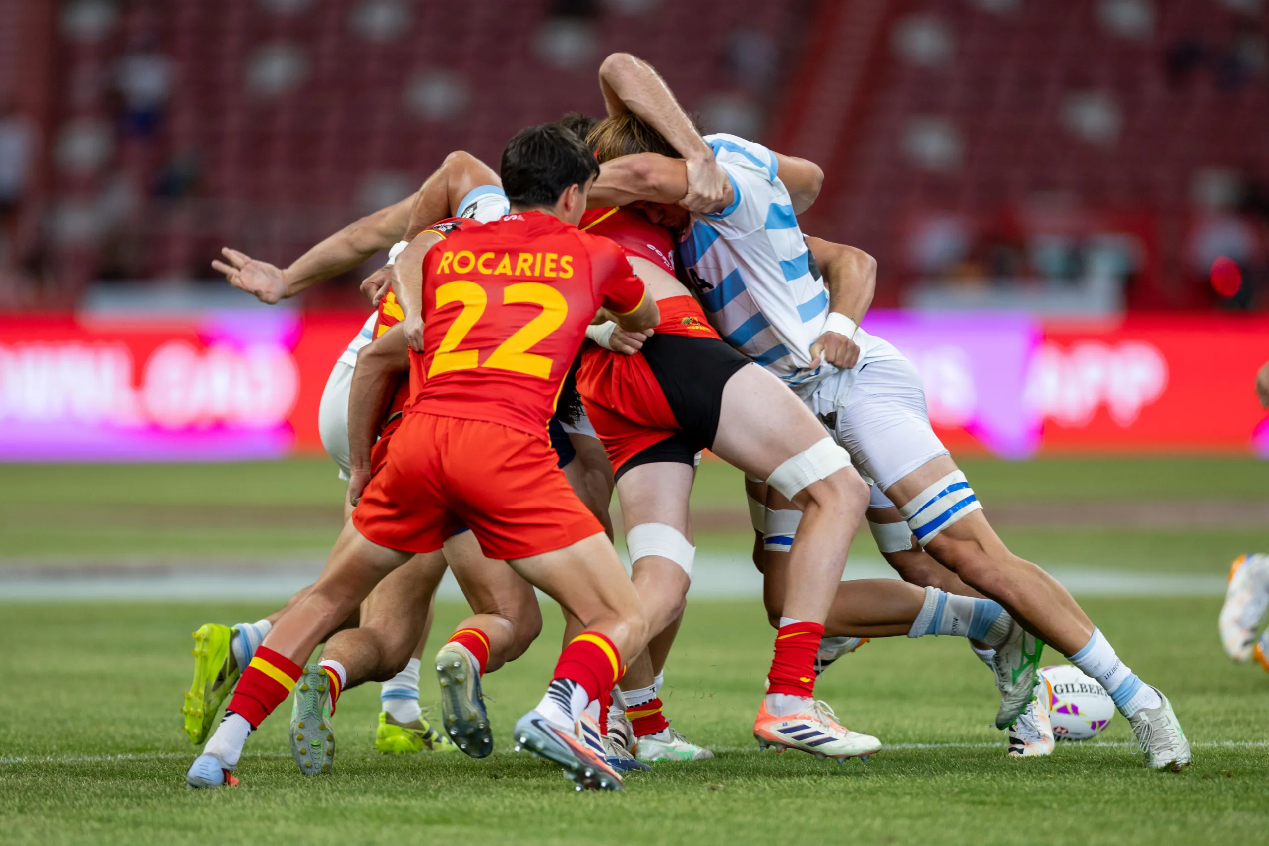 Día de 2 de Los Leones7s en las HSBC SVNS Series de Singapur