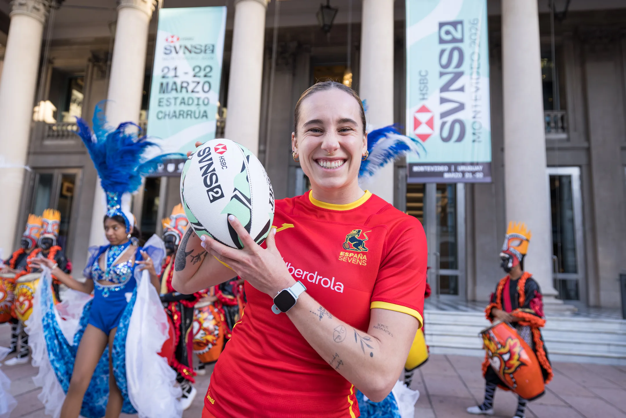 Las Leonas7s afrontan en Montevideo la segunda etapa de las HSBC SVNS 2