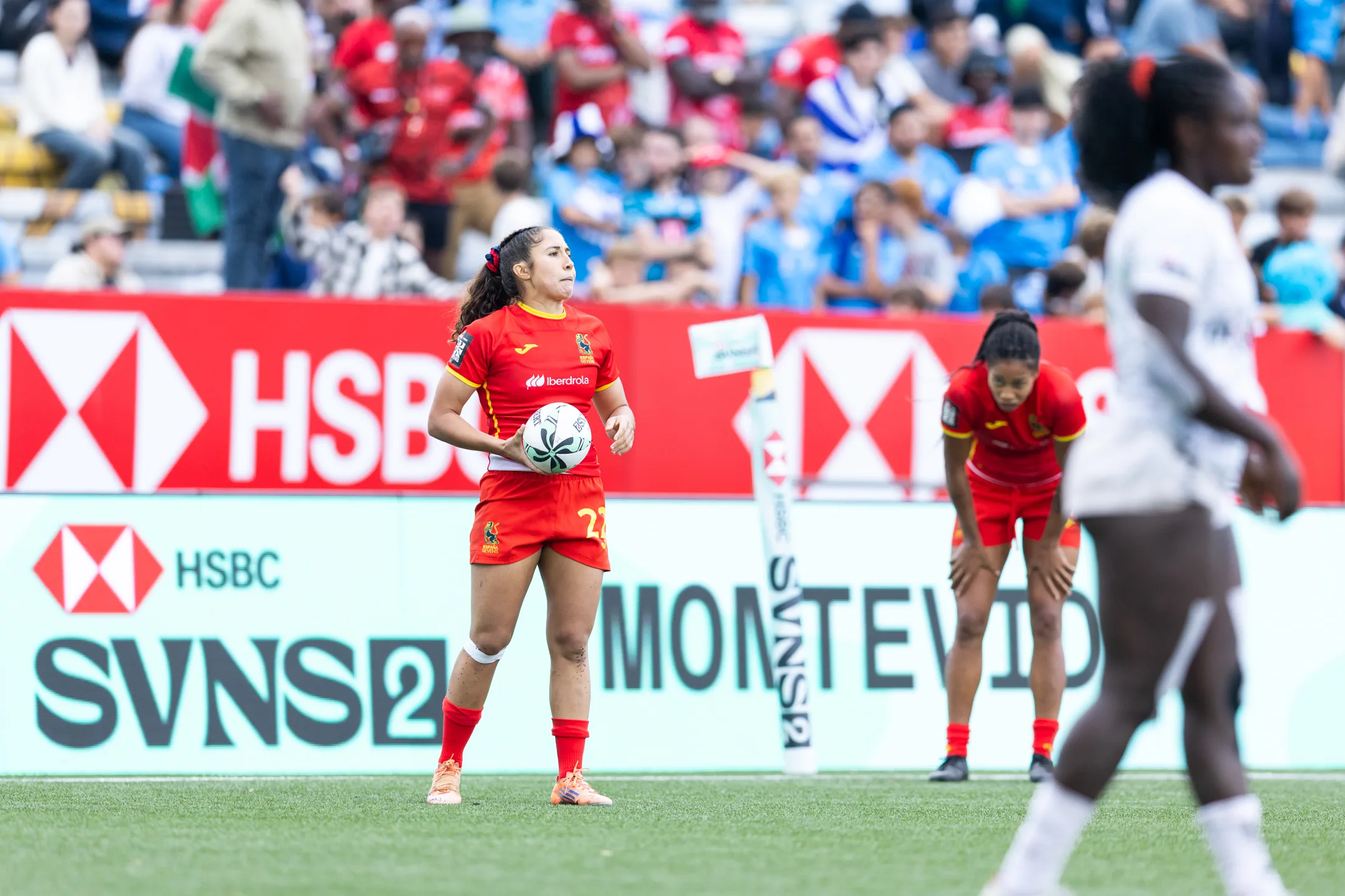 Día 1 de Las Leonas7s en HSBC SVNS Series 2 de Montevideo