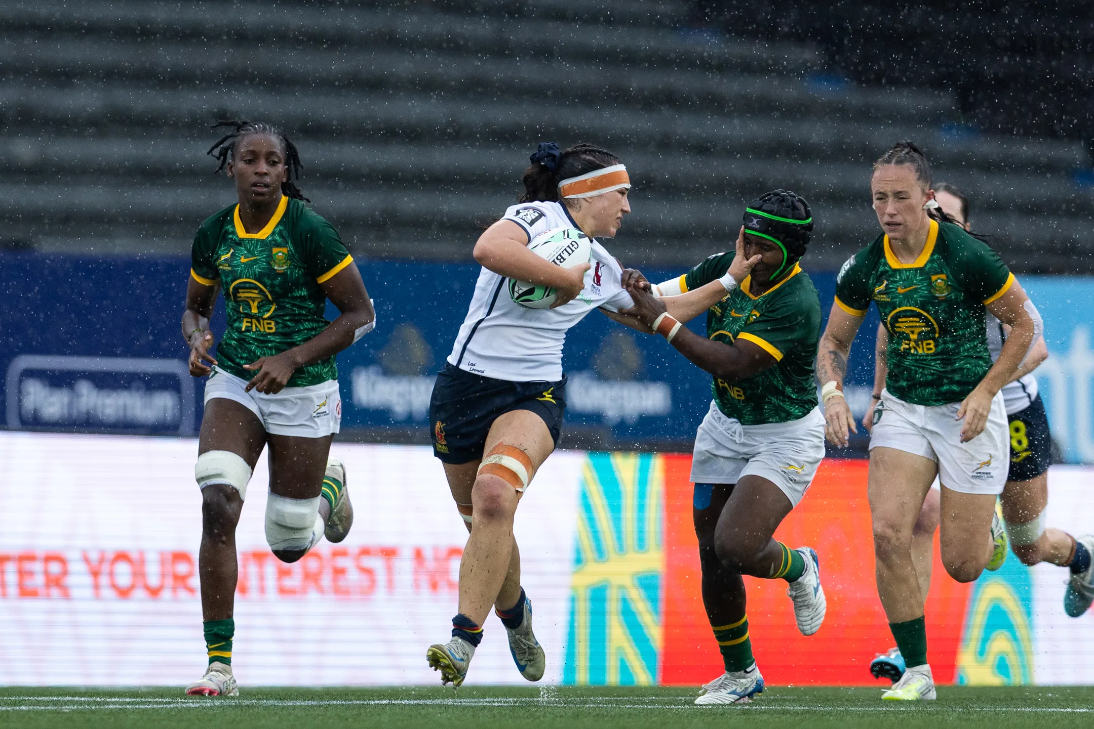 Día 1 de Las Leonas7s en HSBC SVNS Series 2 de Montevideo