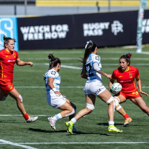 Tercera posición de Las Leonas7s en el HSBC SVNS Series 2 de Montevideo