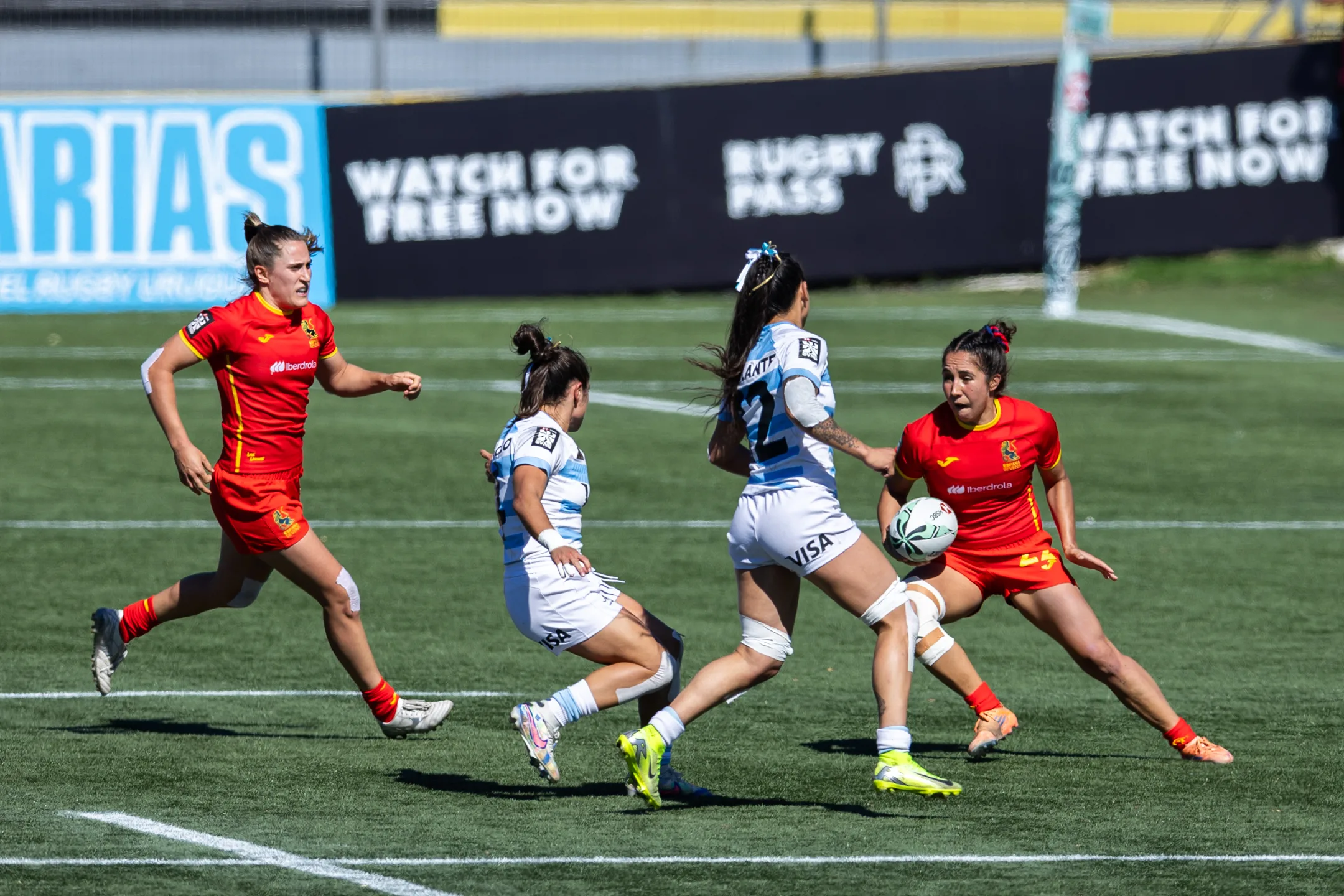 Día 2 de Las Leonas7s en el HSBC SVNS Series 2 de Montevideo