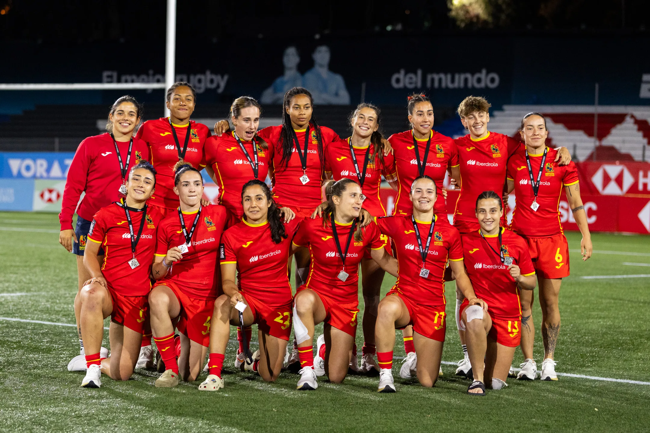Segunda posición de Las Leonas7s en el HSBC SVNS Series 2 de Montevideo