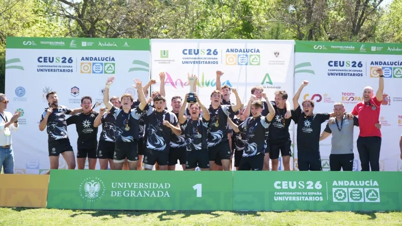 San Jorge de Zaragoza conquista el CEU de Rugby en Granada y refuerza su dominio nacional