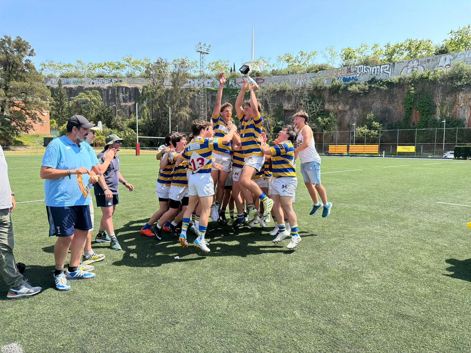 CRC Pozuelo y Barça Rugby, campeones del Torneo Nacional M18
