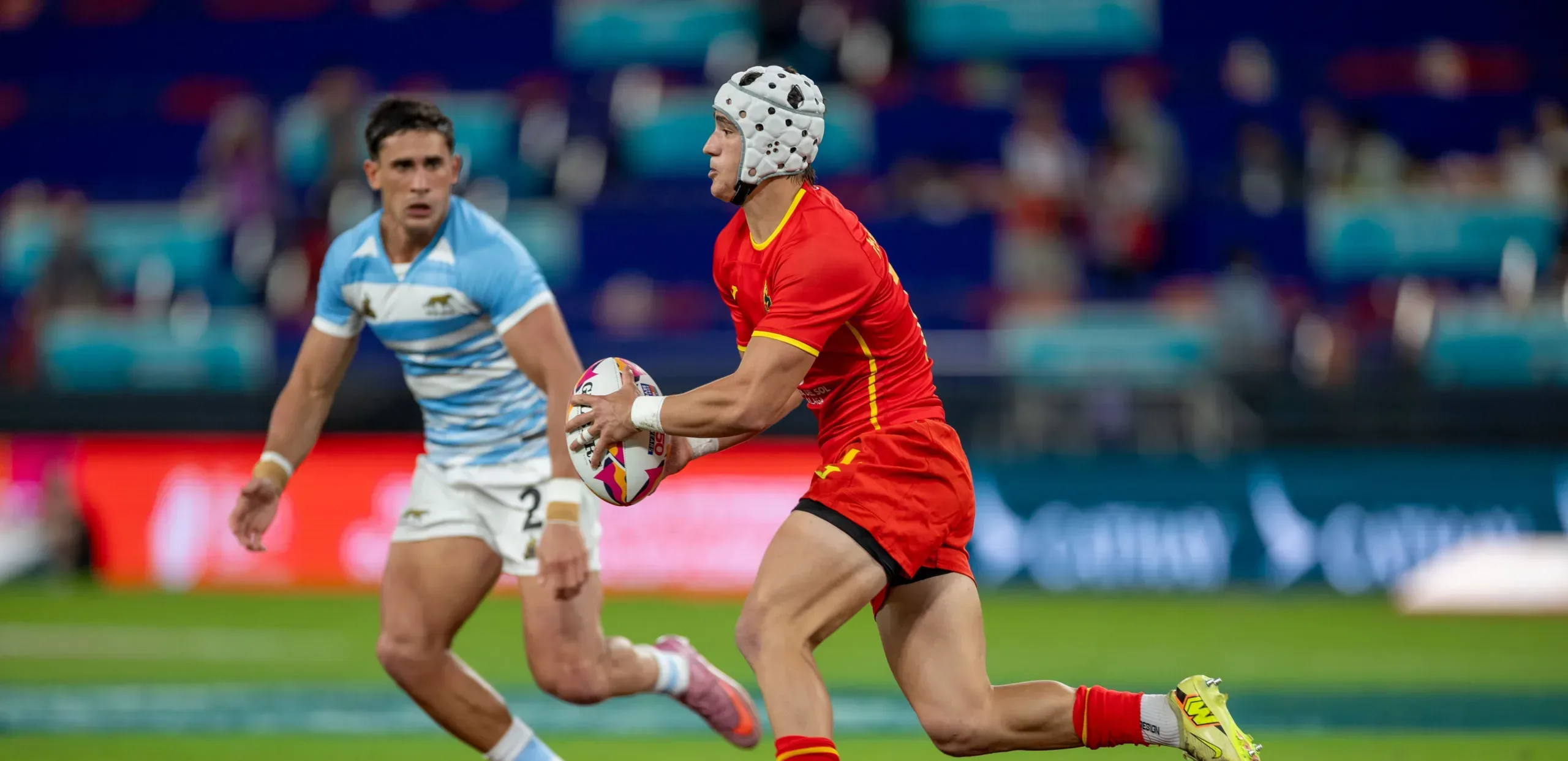 Día 1 de Los Leones7s y Las Leonas7s en el SVNS Wold Championship de Hong Kong