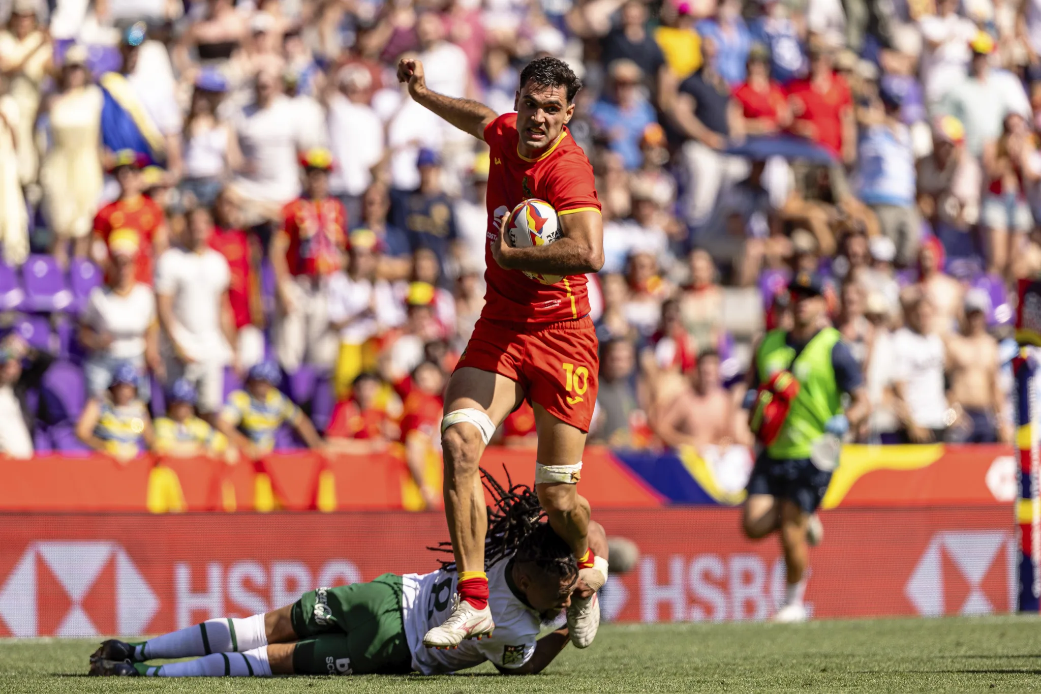 Sexta posición de Los Leones7s y octava para Las Leonas7s en HSBC Valladolid SVNS