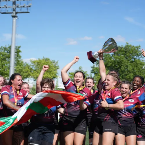 Eibar Rugby se proclama campeón de la Copa de Plata tras imponerse al BUC por 35-10