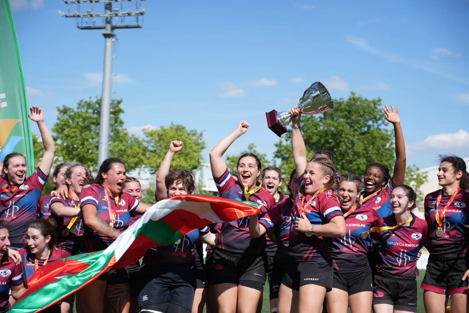 Eibar Rugby se proclama campeón de la Copa de Plata tras imponerse al BUC por 35-10