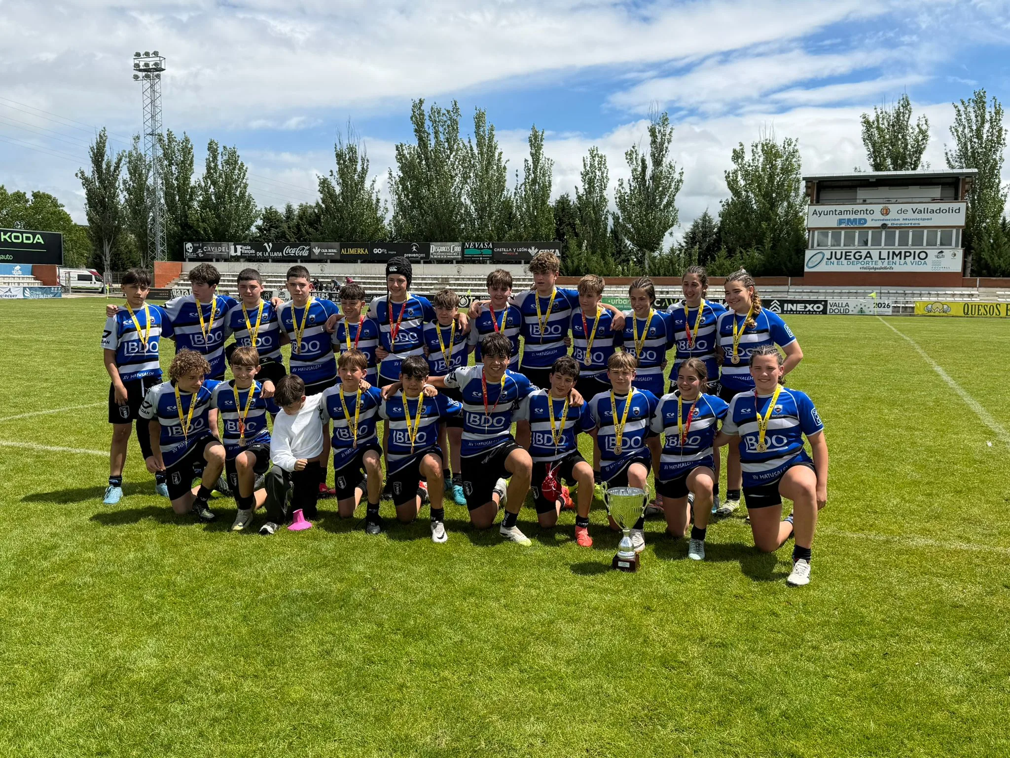 Sant Cugat se proclama campeón  de España M14 y Alcobendas Rugby finaliza segundo