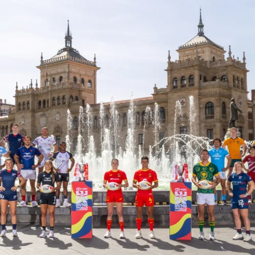 Los 24 capitanes de las HSBC SVNS convierten Valladolid en el epicentro mundial del rugby seven