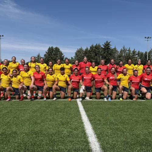 Las Estrellas Iberdrola se imponen a España M21 en la gran fiesta del rugby femenino español