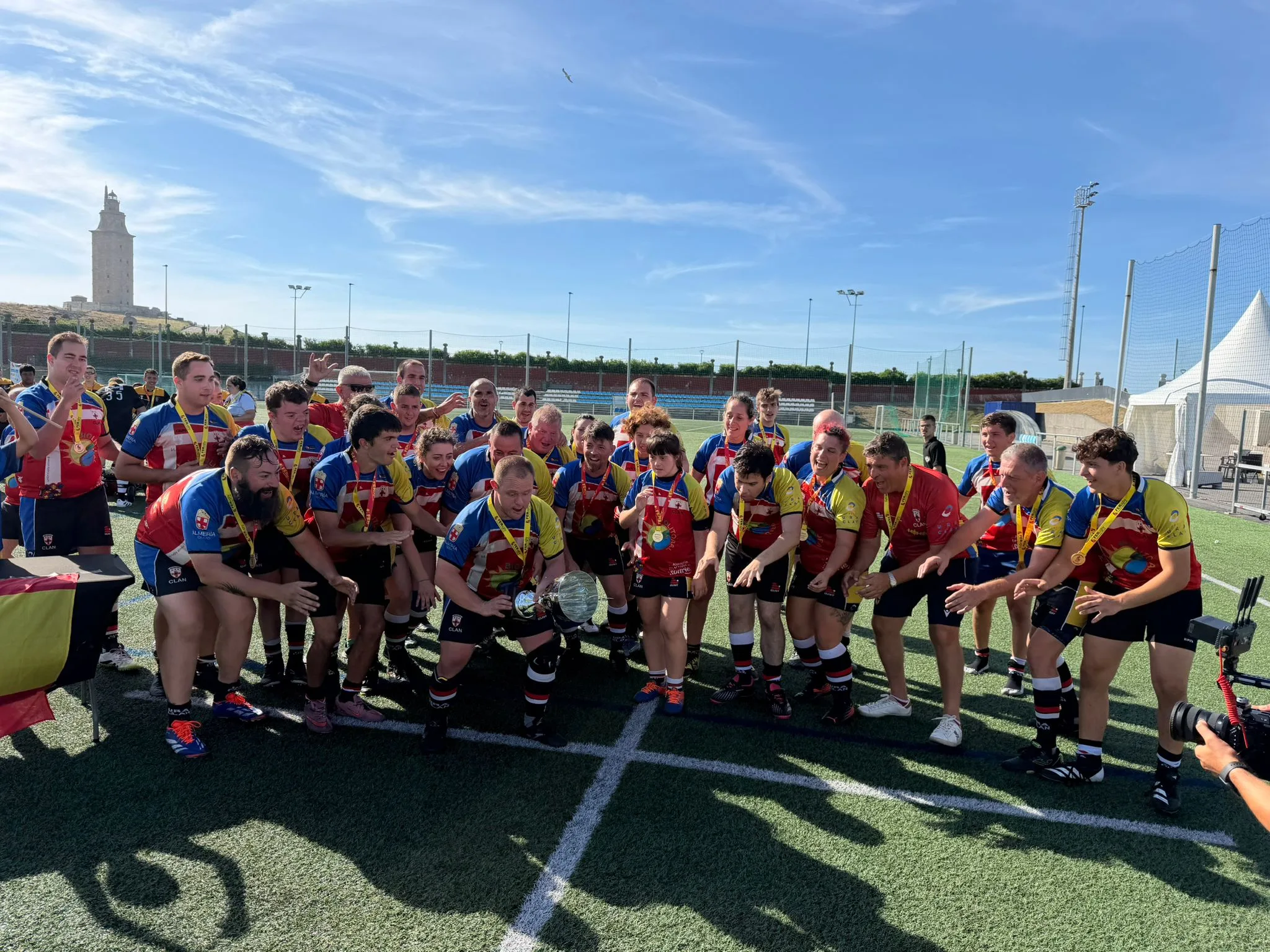 URA Clan se proclama campeón de España de Rugby Inclusivo en A Coruña