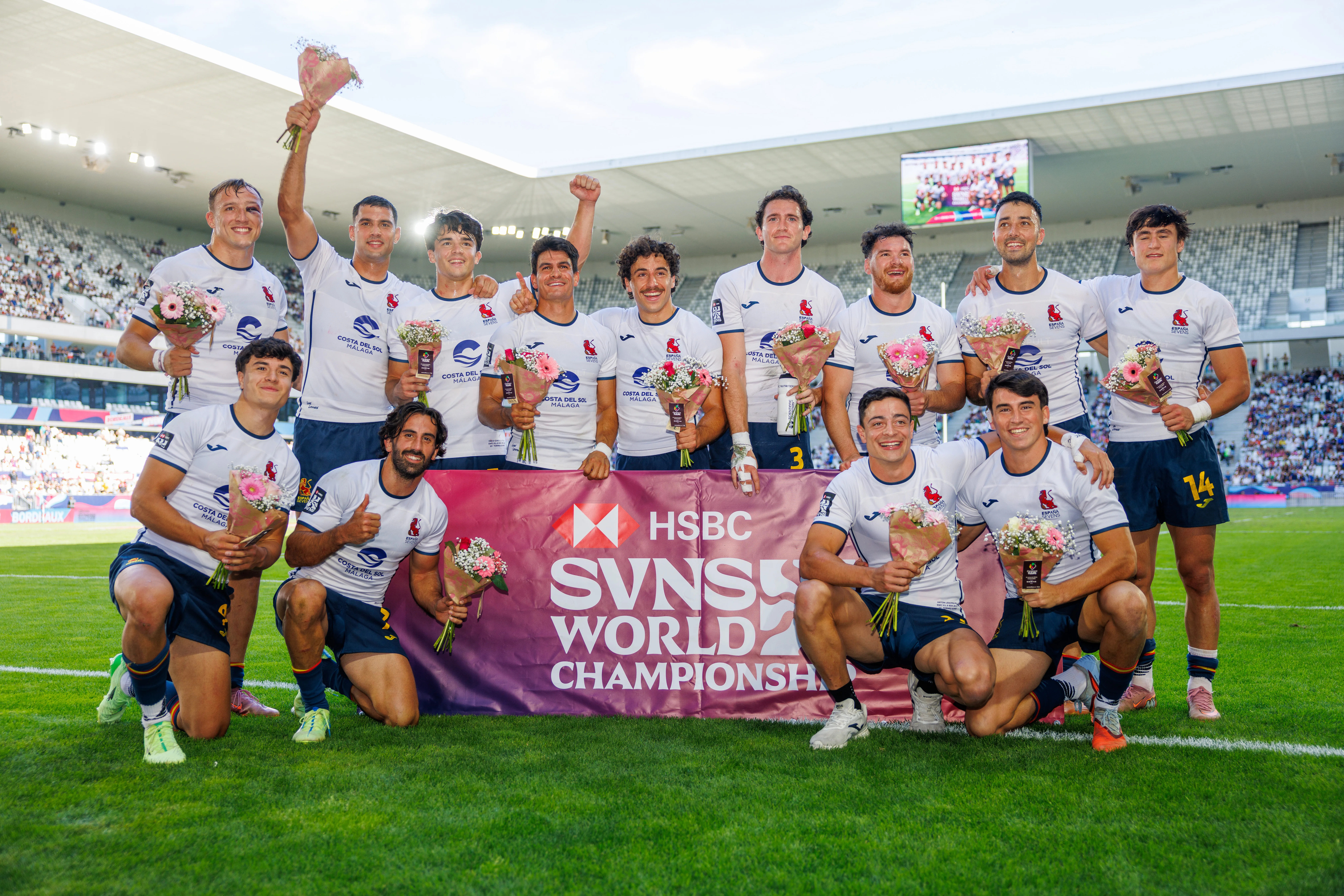 Los Leones7s, terceros del mundo, y Las Leonas7s firman el ascenso