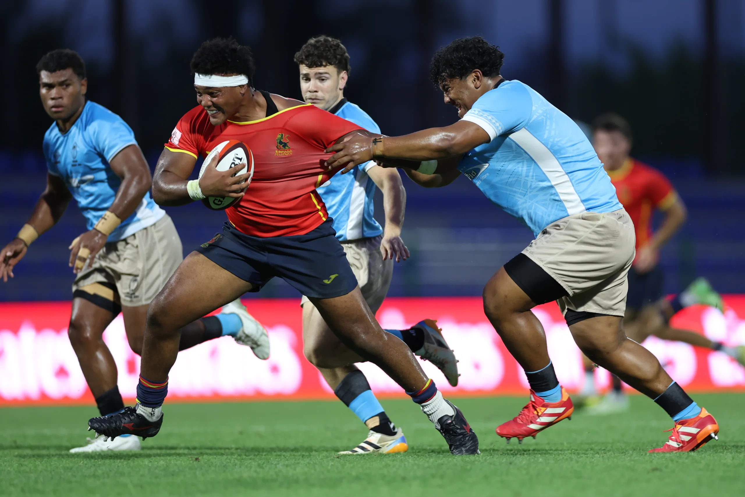 España cae con la cabeza alta ante Fiyi (26-29) y peleará en las SF por el 13º puesto ante Uruguay